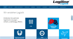 Desktop Screenshot of logiline.de